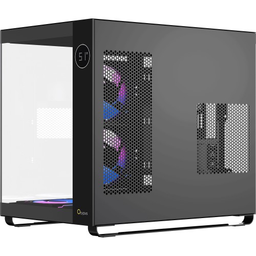 Корпус ПК Ocypus Iota C70 BK ARGB - Midi-Tower с 6x120mm ARGB, USB-A 3.0 и USB-C 3.1, поддержка ATX, mATX, mITX