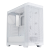 Корпус без блока питания/ Case HSPD M740, Mesh Mid Tower, White, TG, 0.6 SPCC, no fans, E-ATX, ATX, mATX, mITX, 170/400/200mm, 4x2.5", 2x3.5", 7xPCI, 1xUSB-A 3.0, 1xUSB-C 3.0, 460x218x450mm HSPD