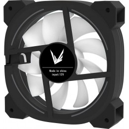 Вентилятор для корпуса Formula Nulight 12BK RGB 120х120x25 черный 3-pin 4-pin (Molex) 19.06дБ (NULIGHT 12BK FR) Ret