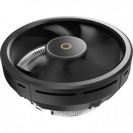 Кулер для процессора/ CPU Cooler Ocypus Beta A10 BK (75W, 3-pin, 67mm, Al, 1x124mm, 40CFM, 29.5dBA, 2000RPM, S: 1851/1700/115X/1200, AM5/AM4, black)