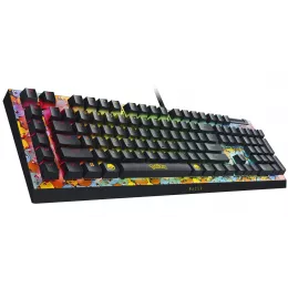 Игровая клавиатура Razer BlackWidow V4 X (Green Switch) - Pokemon Kanto Starters Ed. - US Layout/ Razer BlackWidow V4 X (Green Switch) Gaming keyboard - Pokemon Kanto Starters Ed.