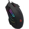 Купить игровую мышь A4Tech Bloody J90s черного цвета с оптическим сенсором 8000dpi и 12 кнопками - идеальный выбор для геймеров!