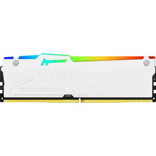 Память оперативная/ Kingston 16GB 6400MT/s DDR5 CL32 DIMM FURY Beast White RGB EXPO Kingston