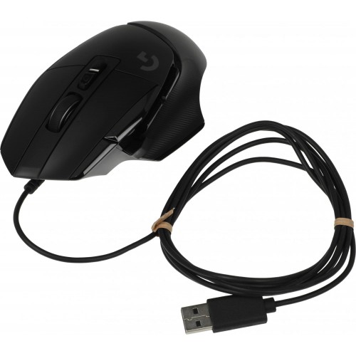Купить игровую мышь Logitech G502 X черная - оптическая, 25600 dpi, USB, 13 кнопок (910-006142)