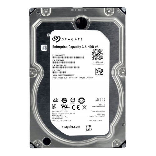 Жесткий диск/ RECERTIFIED HDD Seagate SATA 2Tb Enterprise Capacity 7200 6Gb/s 128Mb 1 year warranty (replacement ST2000NM0008, MG04ACA200N, HUS722T2TALA604, ST2000NM000B, ST2000NM017B, ST1000NM000A) RECERTIFIED