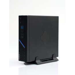 Корпус EVELK с блоком питания 120Вт/ Case Foxline EV-109-AD120 mITX, w/ ext.PSU 120W, DC-converter, w/2хUSB2.0+2хUSB3.0, 1x40mmFan, black, VESA, w/pwr cord, logo EVELK