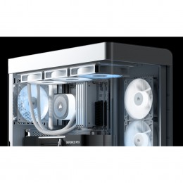 Корпус без блока питания/ Case Corsair Frame 4500X RS-R ARGB, Midi-Tower, TG, 3x120mm ARGB reverse fans, 2xUSB-A 3.2, 1xUSB 3.2 Type-C, E-ATX, ATX, mATX, mITX White