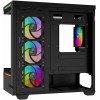 Корпус без блока питания/ Case Thermalright M10 FAN4-C, Mini-Tower, TG, 4x120mm ARGB, 2xUSB-A 3.0, 1xUSB Type-C, mATX, mITX Black