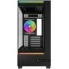 Корпус без блока питания/ Case Thermalright M10 FAN4-C, Mini-Tower, TG, 4x120mm ARGB, 2xUSB-A 3.0, 1xUSB Type-C, mATX, mITX Black