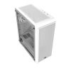 Корпус без блока питания/ Case Raijintek ARCADIA 41, Midi-Tower, TG, 1x120mm, 2xUSB-A 3.0 + 1xUSB-C, ATX, mATX, mITX White RAIJINTEK CO LTD