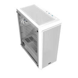 Корпус без блока питания/ Case Raijintek ARCADIA 41, Midi-Tower, TG, 1x120mm, 2xUSB-A 3.0 + 1xUSB-C, ATX, mATX, mITX White