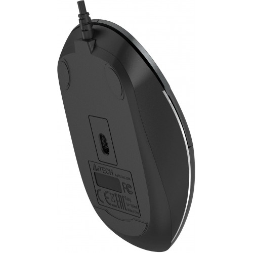 Купить оптическую мышь A4Tech Fstyler FM26 серый/черный 1600dpi USB для ноутбука - идеальный выбор для работы и игр