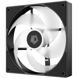 Вентилятор для корпуса ID-Cooling AS-140-ARGB-K ARGB 140х140x25 черный 4-pin 24.9дБ Ret