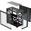 Купить корпус ПК Ocypus Gamma C52 BK ARGB Mini-Tower с 3 вентиляторами и USB 3.0 – идеальное решение для mATX и mITX