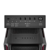 Купить корпус без блока питания Corsair iCUE LINK 5000T LX RGB - Midi-Tower с RGB подсветкой и поддержкой E-ATX, ATX, mATX, mITX в черном цвете