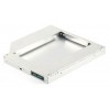 Сменный бокс для HDD AgeStar SSMR2S SATA 2.5 - Серебристый металлический корпус для надежного хранения данных