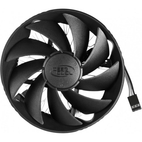 Кулер Deepcool Gamma Hunter Soc-AM5/AM4/1151/1200 черный 3-pin 21dB Al 95W 252gr Ret (DP-MCAL-HT) [DP-MCAL-HT]