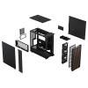 Купите Корпус Fractal Design North XL: Full-Tower с 3 вентиляторами, USB 3.2 Type-C и деревянной панелью в Charcoal Black