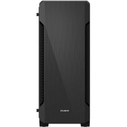 Корпус Zalman S3 TG черный ATX 5x120mm 2xUSB2.0 1xUSB3.0 audio bott PSU [S3 TG BLACK]