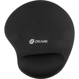 Коврик для мыши Оклик OK-RG0550-BK Мини черный 220x195x20мм