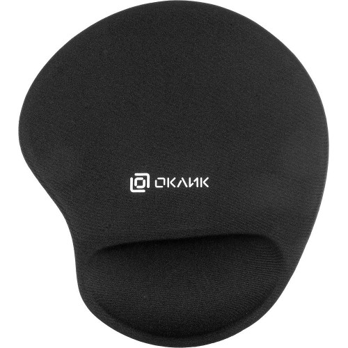 Коврик для мыши Оклик OK-RG0550-BK Мини черный 220x195x20мм - идеальный выбор для комфортной работы и игр