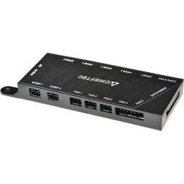 Корпус Chieftec Hunter черный ATX 4x120mm 4x140mm 2xUSB3.1 audio bott PSU [GS-01B-OP]