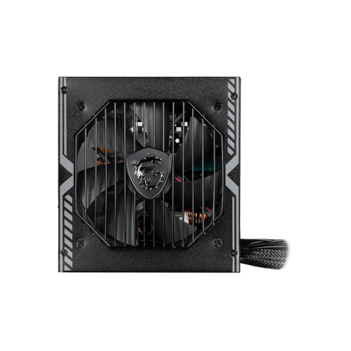 Блок питания ПК/ Power Supply MSI MAG A750BN PCIE5, 750W 80+ Bronze (ATX, 3.0, PCIe 5.0, Non modular, 1x24(20+4)pin, 2xCPU 8(4+4)pin, 2xPCIe*2 8(6+2)pin, 1x12VHPWR, 5xSATA3, 2xMOLEX4pin, Active, 120x120mm, 150x140x86mm, APFC, black) MSI