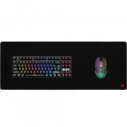 Defender Игровой коврик Black Ultra One 780*300*5 мм, ткань+резина