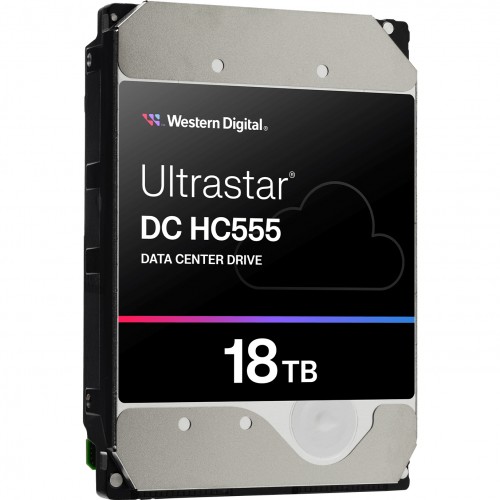 Жесткий диск/ HDD WD/HGST SATA Server 18Tb Ultrastar HC555 7200 6Gb/s 512MB 1 year warranty (replacement WUH721818ALE6L4, MG09ACA18TE, ST18000NM003D, ST18000NM000J)