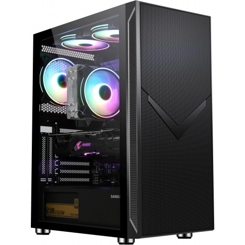Корпус ATX Accord ACC-3501 черный: 8 вентиляторов, USB 3.0 и аудио для мощных сборок