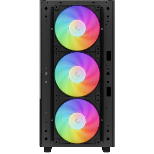 Корпус Deepcool CH560 черный ATX с поддержкой 8 вентиляторов 120mm и 3 вентиляторов 140mm, USB 3.0 и аудио выходом