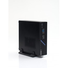 Корпус EVELK с блоком питания 120Вт/ Case Foxline EV-109-AD120 mITX, w/ ext.PSU 120W, DC-converter, w/2хUSB2.0+2хUSB3.0, 1x40mmFan, black, VESA, w/pwr cord, logo EVELK