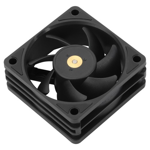 Кулер для корпуса/ Case Cooler Thermalright TL-B6B (60x60x25mm, 4-pin PWM, 16.17CFM, 20.17dBA, 3200RPM, Black)