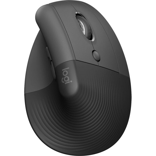 Купить Logitech LIFT Graphite: Мышь с Bluetooth и USB-ресивером, 400-4000 dpi, 4 настраиваемые кнопки