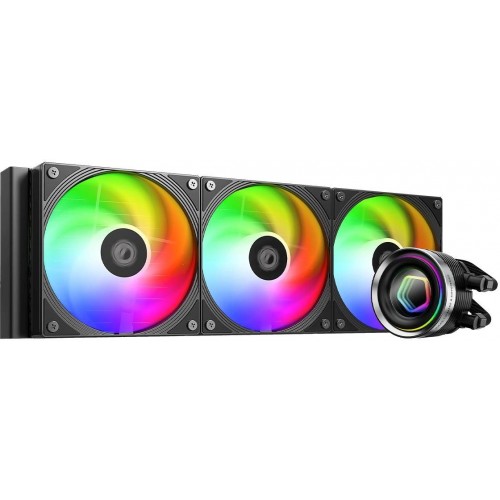 Система водяного охлаждения ID-Cooling FX360 Inf ARGB Soc-AM5/AM4/1200/1700/1851 черный 4-pin 27.2dB Al+Cu 350W Ret [FX360 INF]
