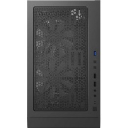 Корпус Montech X3 Glass черный ATX 3x140mm 2xUSB2.0 1xUSB3.0 audio bott PSU [X3 GLASS BL]