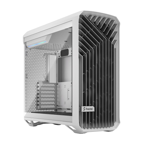 Корпус ПК Fractal Design Torrent TG Clear Tint White - Full-Tower с 5 вентиляторами и поддержкой E-ATX, ATX, mATX, mITX