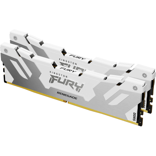 Оперативная память Kingston FURY Renegade White 64GB DDR5 6400MT/s CL32 (2 модуля) - Высокая производительность для геймеров