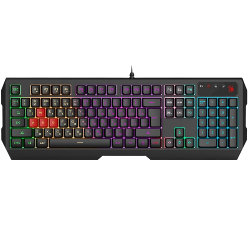 Клавиатура A4Tech Bloody B140N черный USB Multimedia for gamer LED (B140N) A4Tech