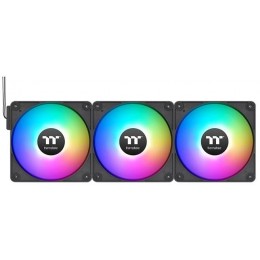 Вентилятор для корпуса Thermaltake CT140 EX Sync ARGB 140х140x25 черный 4-pin 30.7дБ (упак.:3шт) (CL-F182-PL14SW-A) Ret [CL-F182-PL14SW-A]