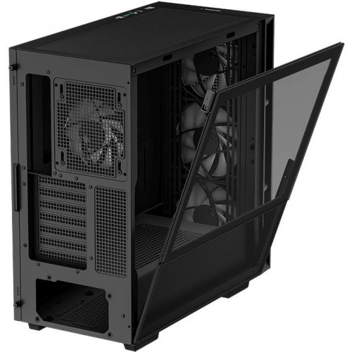 Корпус Deepcool CH560 черный ATX с поддержкой 8 вентиляторов 120mm и 3 вентиляторов 140mm, USB 3.0 и аудио выходом