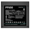 Блок питания Deepcool ATX 650W PF650 80+ white (20+4pin) APFC 120mm fan 6xSATA RTL