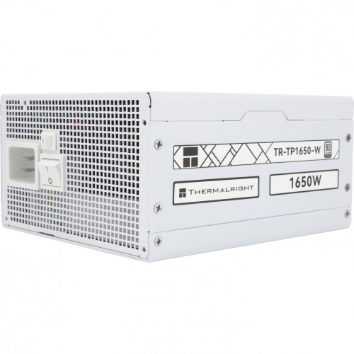 Блок питания 1650W/ Power Supply Thermalright, 1650W 80+ Platinum (ATX, 3.0, PCIe 5.0, Full modular, 1x24(20+4)pin 600mm, 4xCPU 8(4+4)pin, 9xPCIe*2 8(6+2)pin, 2x12VHPWR PCIe 5.0 12+4pin 650mm, 14xSATA, 5xMOLEX4pin, Active, 140x140mm, 170x150x86mm, OPP, OV