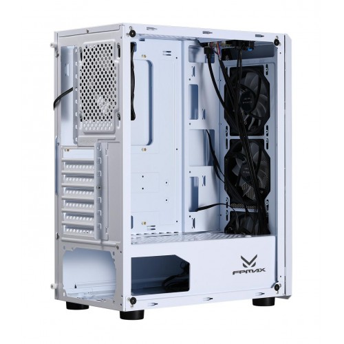 Корпус ATX Formula CL-3303W RGB белый с вентиляторами 2x120mm и портами USB 2.0/3.0