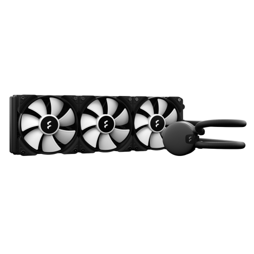 Система жидкостного охлаждения для ПК/ Water Cooling System Fractal Design Lumen S36 V2 RGB (200W, 360mm, Black, ARGB/ Fans: 3x120mm, 56CFM, 33.2dBA, 2000RPM/ Pump height 67mm, 22dBA, 4000RPM, Rad thickness 27mm/ S: 1851, 1700, 1200, 115X, 2011, 2066, AM5