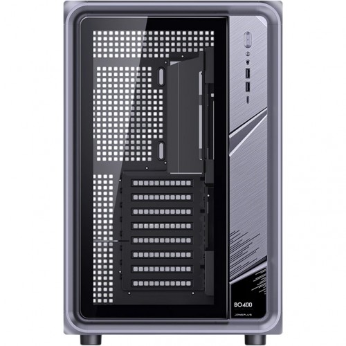 Корпус JONSBO BO400 Midi-Tower без блока питания: стильный серый ATX, mATX, mITX с USB 3.0 и USB-C 3.2