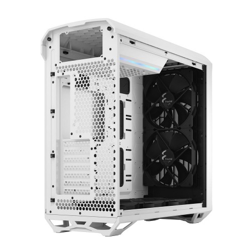 Корпус ПК Fractal Design Torrent TG Clear Tint White - Full-Tower с 5 вентиляторами и поддержкой E-ATX, ATX, mATX, mITX
