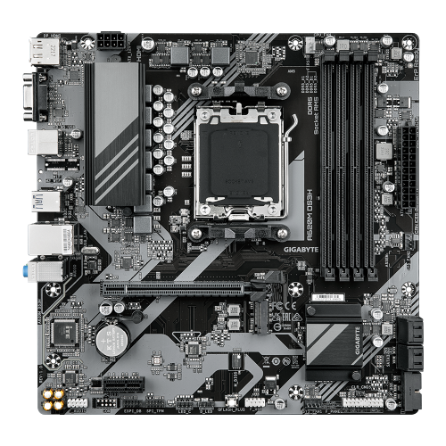 Материнская плата GIGABYTE AMD A620 sAM5: 4xDDR5, HDMI 2.1, PCIe 4.0, mATX для мощных сборок