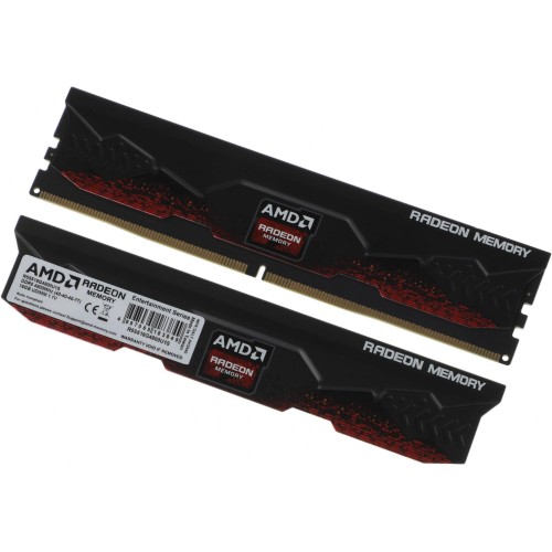 Память DDR5 16GB 4800MHz с радиатором для игровых ПК - AMD R5S516G4800U1S Radeon R5, CL40 DIMM 288-pin