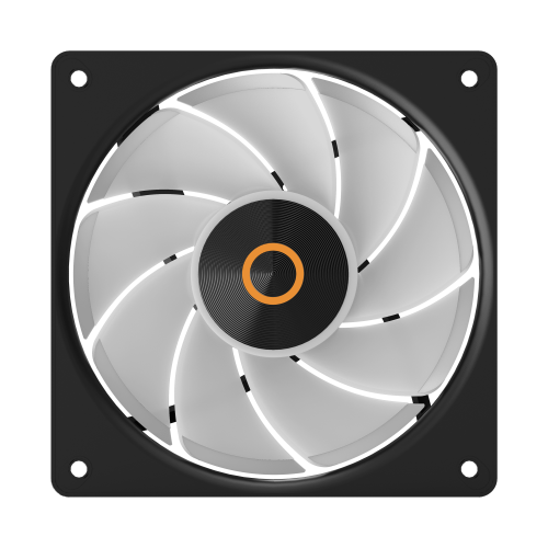 Кулер Ocypus Gamma F12 Elite BK ARGB: 120мм Case Cooler с PWM и обратными лопастями для оптимального охлаждения